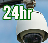 24 hour CCTV surveillance