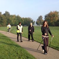 Nordic Walking on racecourse york