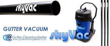 Exeter Gutter Cleaning SKYVAC