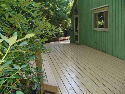 The deck outside your Prospect home can look as wonderful as this.