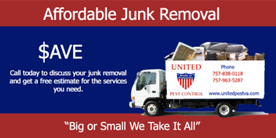 Junk Removal - United Pest COntrol