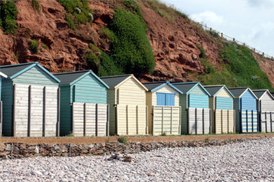 Budleigh Salterton Beach Huts