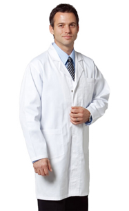 Male Lab Coats | Hospitality Uniform | TSI Apparel