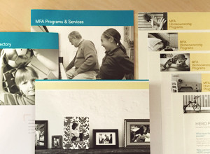 MFA housing authority marketing material design  samples