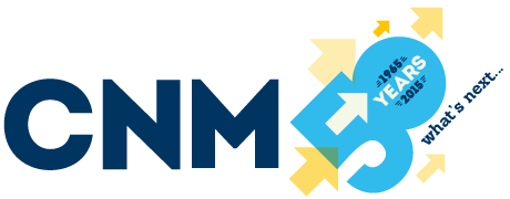 CNM 50th anniversary logo design