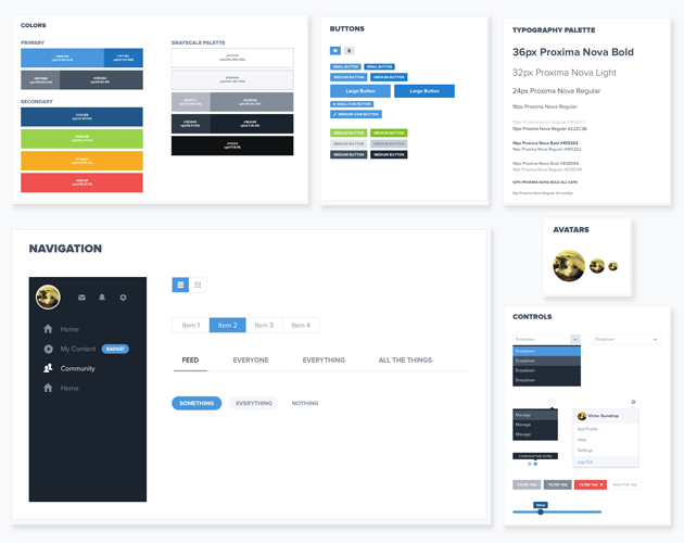 Fullscreen Creator Platform UI Kit