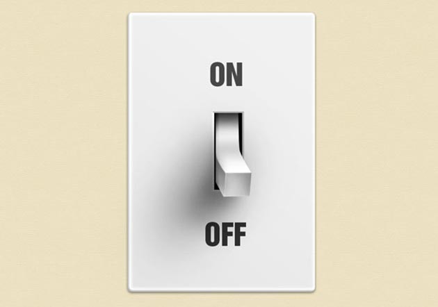 Old School Light Switch/Button
