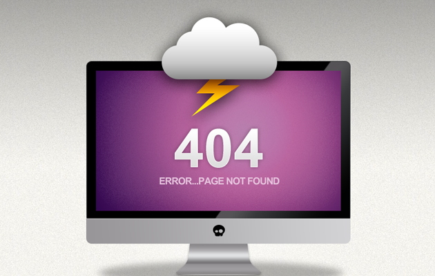 Bolt 404 Page.