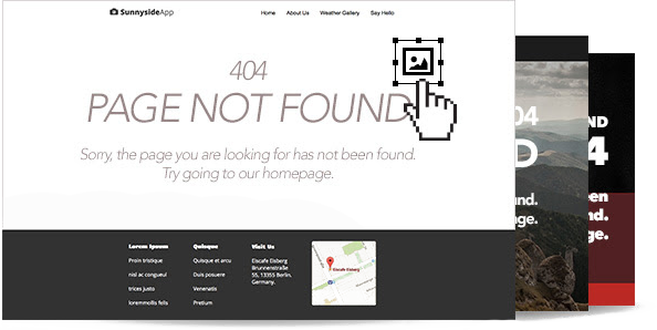 Custom Design Your Own 404 Pages.