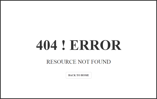  Traditional 404 Page.