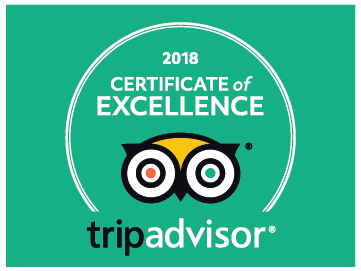 Tripdvisor Certificate of Excellence 2018 - EA Hong Kong