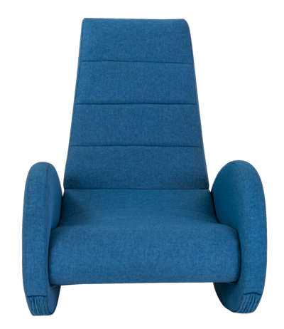 כורסא לילדים מתאימה למשחק פלייסטיישן, בצבע ג'ינס כחול