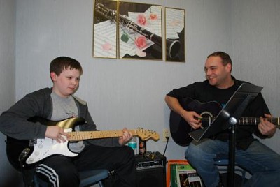 Guitar lessons are fun at the Music Shop in Southington CT